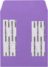 Hygloss Products, Inc Library Card Pockets, Self-Adhesive, Perfect for Classroom & Crafts, 3.5” x 5”, Violet, 30 Count