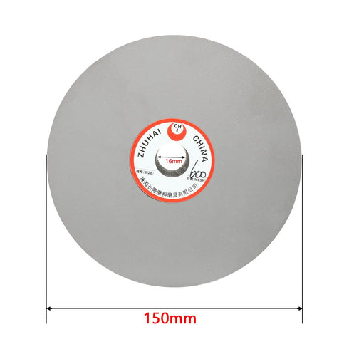 uxcell 6-inch Grit 600 Diamond Coated Flat Lap Wheel Grinding Disc Polishing Tool