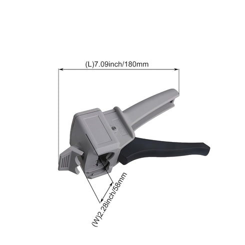 CNBTR 50ml Dispenser for 1:1/1:2 AB Cartridges Plastic Tubes Adhesive Impression Mixing Dispensing