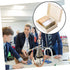 4pcs Zerodeko Science Lab Equipment Metal Density Blocks Aluminum Iron Copper Elements Cube Physics Experiment Kit