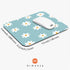 Square Mouse Pad Little Daisy,Personalized Premium-Textured Custom Mouse Mat Design,Washable Mousepad Lycra Cloth,Non-Slip Rubber Base Computer Mouse Pads for Wireless Mouse by Armanza