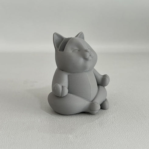 Vmohuyktx Animal Eyeglass Holder Meditations Cats Statue Figurines Sunglasses Display Stand, Nightstand Home Desk