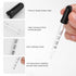 3pcs 1ml Eye Dropper, 3.03x0.28 Inch Liquid Pipettes, Glass Dropper with Bent, Ball & Straight Tip for Oil Laboratory
