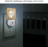 Chrobak LED Night Light,Star Sky Snowflake Glowing Angel LED Night Light Plug into Wall with Dusk to Dawn Light Sensor