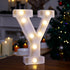LED Marquee Sign Light Up Letters, Alphabet Light Up Sign, Battery Powered
