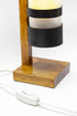 Desk Lamp for Bedside Table with 1 Watt Yellow LED Bulb, Handmade Nightstand Lamp for Bedroom