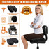 LongSeatto Tailbone Premium Memory Foam Seat Cushion with Carrying Bag & Cooling Gel for Office Chair, Wheelchair