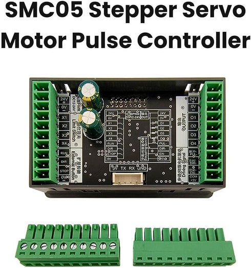 UCCKEYI SMC05 ,20 Stepper Servo Motor Pulse Controller with Forward/Reverse Speed Control Motion Modes , Remote