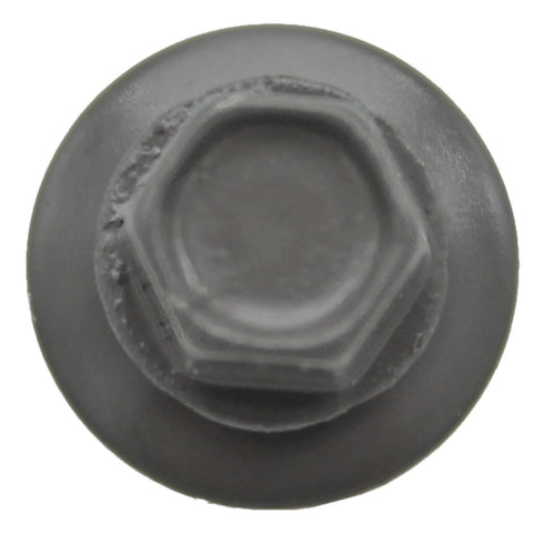 Metal Roofing Screws: (250) 10 x 1" Charcoal Hex Head Sheet Metal Roof Screw with EPDM Washer