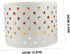 Lurrose Lamp Shade for Floor and Table Lamps Soft Fabric Cover Easy to Install Decorative Lighting for Bedroom Study