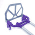 NAICKUC 185lbs Folding Portable Hand Truck Dolly, Capacity Trolley Cart with Wheels, Ideal for Home, Office, Travel Use