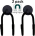 2/PK Magnetic Hooks, Strong Magnet Hanger for Cowboy Hat, Tools, Bags, No Scratches to Surface
