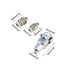 Pneumatic Cylinder, 16mm Bore 50mm Stroke Air Cylinder with Y Connector and Quick Fittings