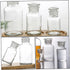 1pc Clear Reagent Bottle, Powder Container for Liquid Storage, Lab Vials, Small Apothecary Jars