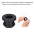 MECCANIXITY 4Pcs Snap Rubber Grommet Plug Mount, Dia 10.5mm ID 7.5mm Seal for Electrical Box Cable Pipe