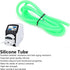Silicone Peristaltic Pump Tube, External Extension Hose Pipe for Hydraulic Equipment (3mm*5mm)