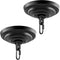 2 Pack of 5-5/16 Inches Light Canopy Kit, Heavy Duty Replacement Cover