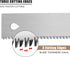 Mini Hand Saw, 6 Inch Flush Cut Saw 17 TPI Trim Saw for Woodworking Tools Small Projects by WBJKZJD