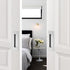 Ravinte 1 Pack Brushed Nickel Sliding Closet Door Handles, 7in Length Recessed Finger Pulls for Barn Door