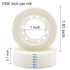 OWLKELA 12 Rolls Matte Adhesive Tape, Invisible Foggy Translucent Tape for Correction and Labeling, 0.7 in x 1000 in