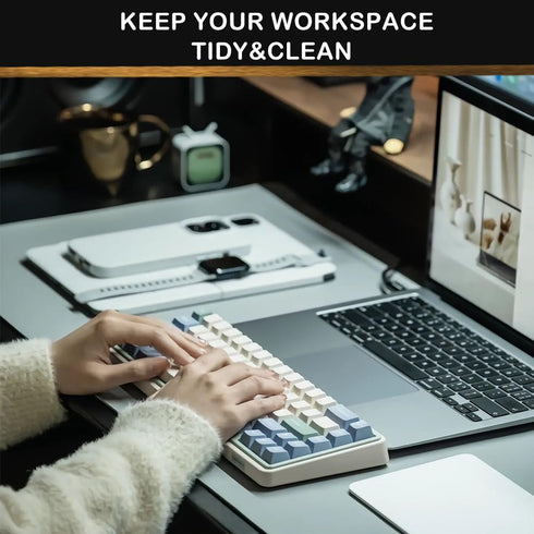 Clear PVC Desk Pad, 36x60 inch Waterproof Wipeable Writing Desk Cover Protector for Office and Home