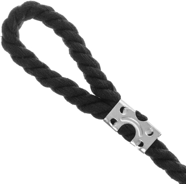 Heavy Duty Zinc Plated Metal Clips for Rope, Cord, String - Double Rope Clamps (1 Inch, 10 Pack)