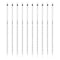 ONiLAB 2ml Glass Graduated Pipette, Tolerance ±0.025ml, 10 pcs for Liquid Transfer in Lab