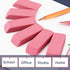 Tamaki Pink Pencil Erasers for Drawing, Large Artist Eraser, Pack of 6