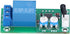 Vibration Sensor Module, DC 12V Adjustable Sensitivity Time Delay Relay Switch Alarm Sensor