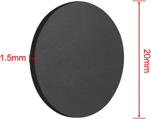 Pangda 100 Pcs Round Magnets - 0.8 Inch Dots with Adhesive Backing for DIY Crafts
