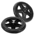 PRETYZOOM 2pcs Lightweight Shopping Trolley Wheels Replacement for Grocery Cart Caster Small
