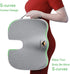 OVEYNERSIN Seat Cushion for Office Chair - Desk Back Pillow Support Memory Foam Car Cushions Coccyx Orthopedic Hip