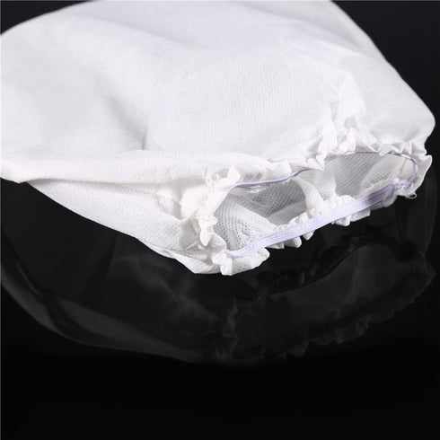 Nikou 10 Dust Collector Bags, Pcs Non-Woven Nail Art Dust Suction Collector Bags with Super Wide Elastic Band