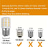 LED KEI D34L Refrigerator Light Bulb AC 100-265v 3.5w 40 Watt Halogen Equivalent E26 Fridge Appliance A15 Daylight White 6000K 2 Pack by OPXELUYO