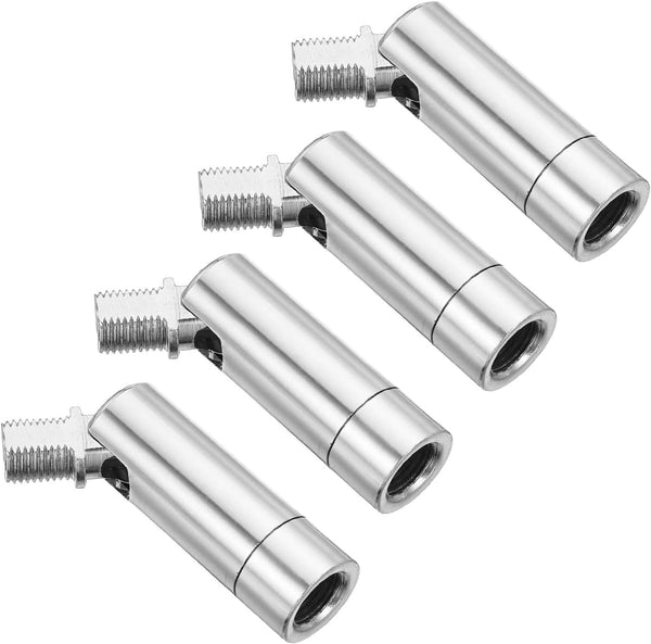 PATIKIL Sloped Ceiling Light Adapter, 4 Pack 90/350 Degree M10 Thread Chandeliers