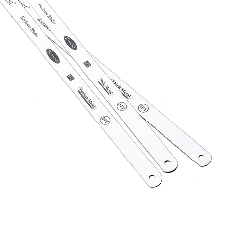 S101224x2 10" Hacksaw Blades, 24 TPI for Metal Cutting, Bi-Metal Hand Tools Replacement, 2 Pack