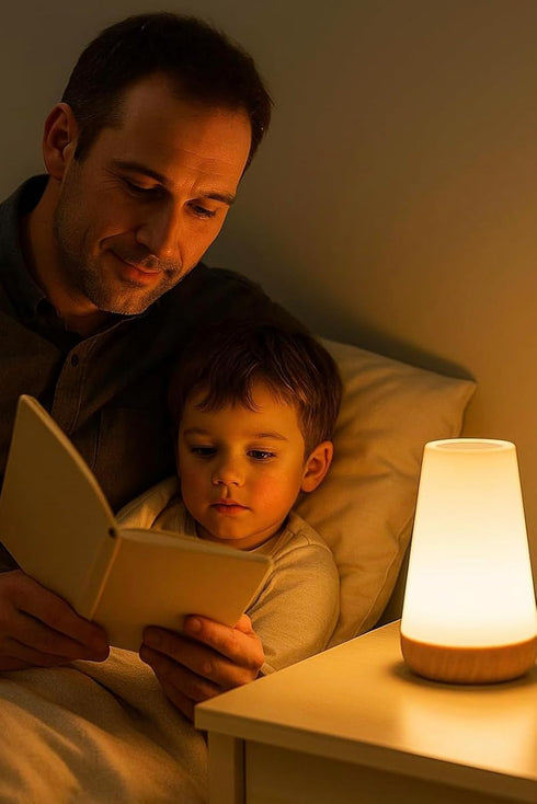 GT INTERNATIONAL GROUP 13 5 LED Night Light Bedside Lamp Touch with Remote Control. RGB Colors Changing. Brightness