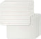 Charles Leonard Dry Erase Board – 2-Sided Lined/Plain, 9" x 12", Pack of 6, CHL35120-6
