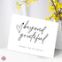 Beyond Grateful Thank You Cards and Envelopes, 25 Pack for Weddings, Holidays, Small Business, Graduation