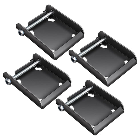 SY America Quick Change Caster Pad - Weldable Caster Dock for 4