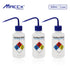 Distilled Water Narrow Mouth Wash Bottles, 3pcs of Vol.500ml, LDPE Material, WBD500-003