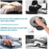 Ergonomic Mouse Pad with Cute Pug Wrist Support, Large Non-Slip PU Base for Home Office Gaming