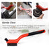 v cool livat 3 Set Pcs Soft Grip Wire Brush Brass/Stainless Steel/Nylon Stripper Brushes for Cleaning Rust