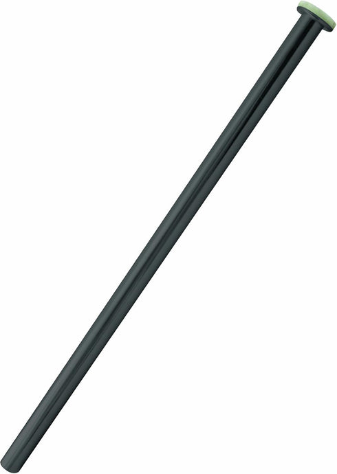 Westbrass D125-62 Flat Head Toilet Riser Supply Line, 1/2" x 12", 1-Pack, Matte Black