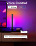 RGB Light Bar, Smart LED Light Bar Work with Alexa, Music Sync, APP & Remote Control, USB Powered TV Backlight, Color