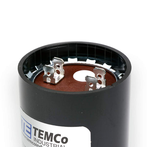 TEMCo 590-708 uf/MFD 110-125 VAC Volts Round Start Capacitor 50/60 Hz AC Electric