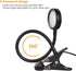 LEPOWER Clip on Light/Reading Lights/Book Light/Desk Lamp Color Changeable/Night Lights Clip on for Desk, Bed Headboard