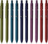 Gel Pens, 10 Pcs 0.5mm Black Ink Fine Point Smooth Writing with Silicone Grip, High-End Series for Journaling