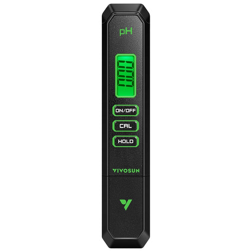VIVOSUN Digital pH Meter, 0.01pH High Accuracy Pen Type pH Tester for