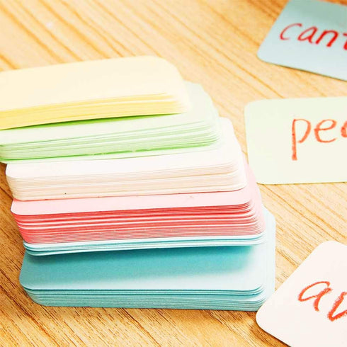 Blank Paper Message Card Business Cards - About 100 pcs (Pastel)